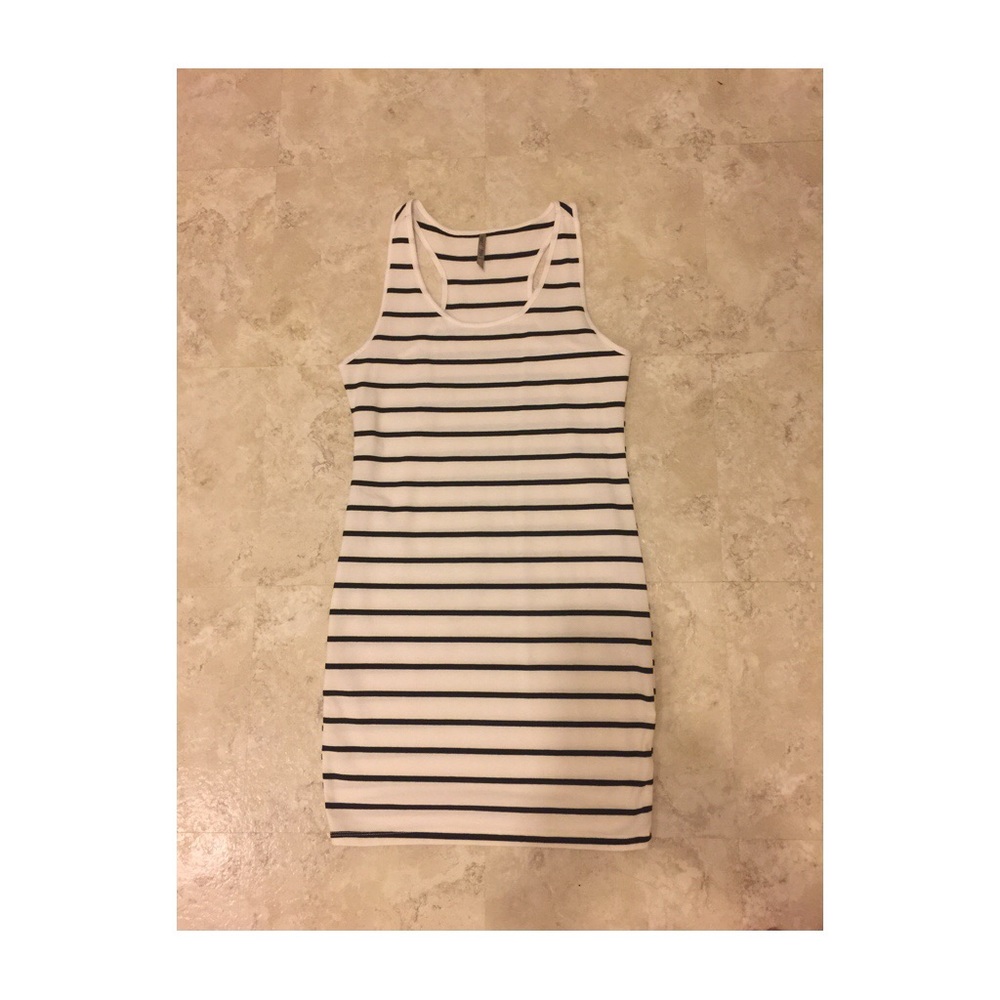 Striped tank dress